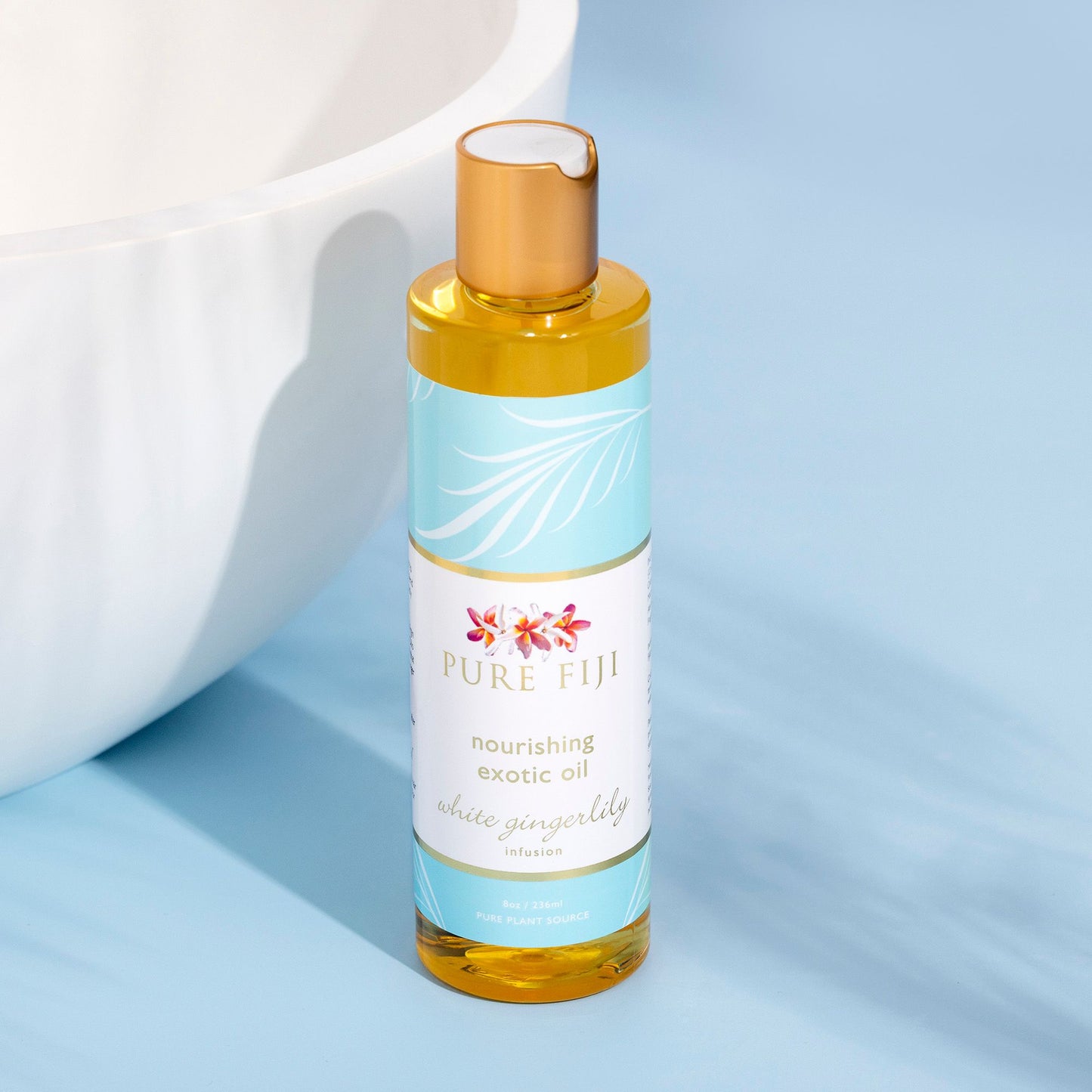 Pure Fiji White Gingerlily Exotic Oil 236ml