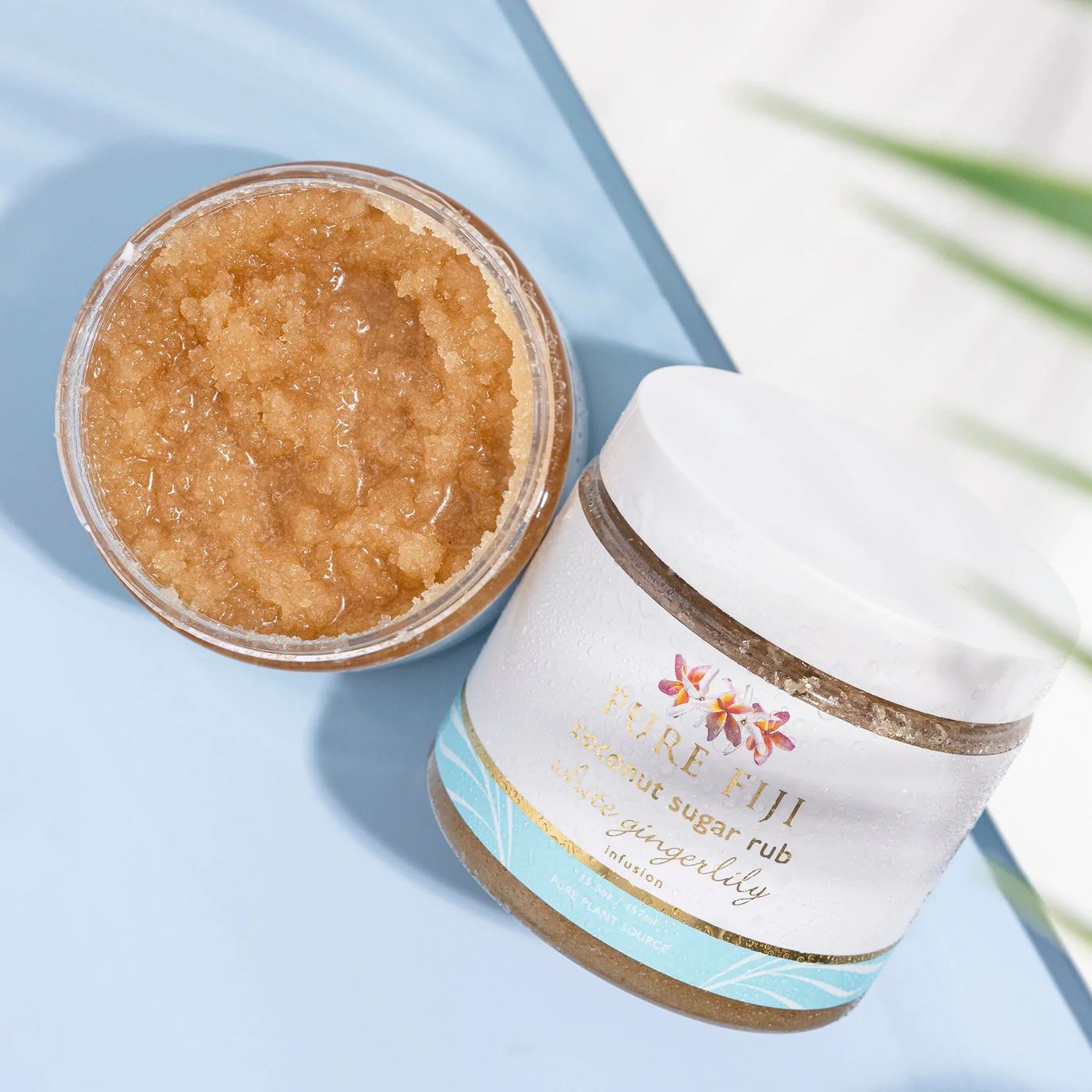 Pure Fiji White Gingerlily Sugar Rub 457ml